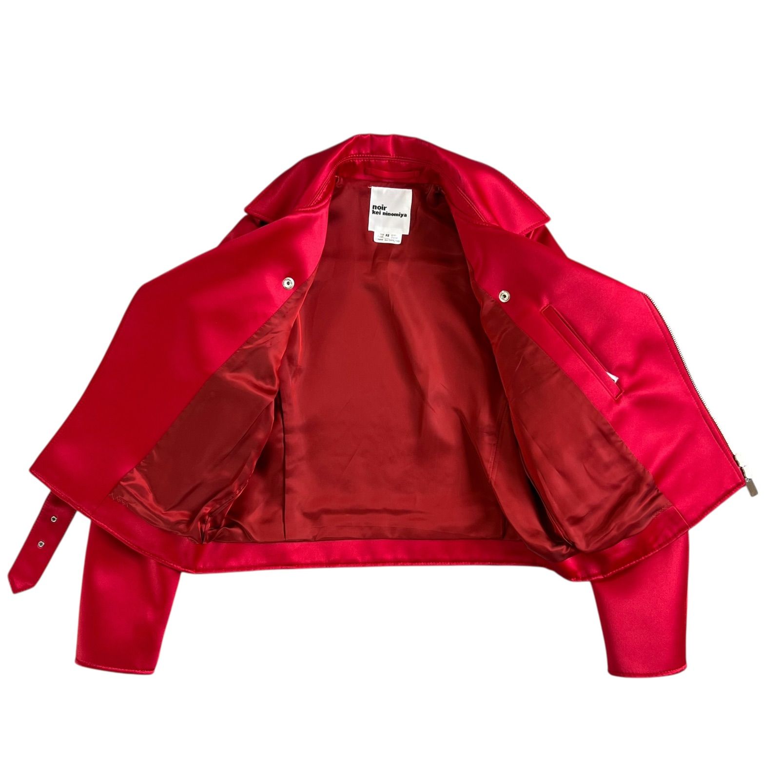 noir kei ninomiya ダブルライダース ジャケット noir kei ninomiya ダブルライダース ジャケット