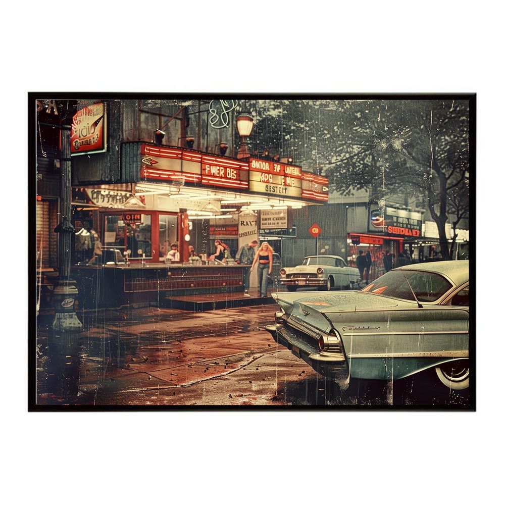 A1サイズ（約59x84cm）】【lh-poster-8558】コンセプトアート レトロ