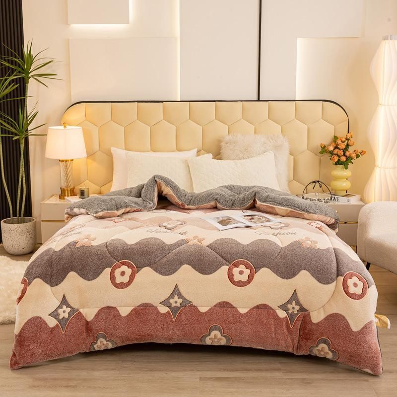 厚 暖 掛け布団 吸湿発熱蓄熱保温 掛け毛布 冬接触温感あったか 厚手 静電気防止 抗菌 防臭 防ダニ 丸洗い 150 x 200 cm 2.5 kg 3.5