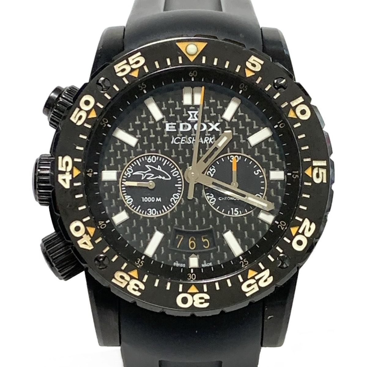 EDOX エドックス 腕時計 クラスワン アイスシャーク 10301 メンズ 黒