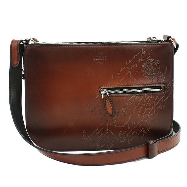 ベルルッティ BERLUTI バッグ メンズ カリグラフィ シエナ メッセンジャーバッグ