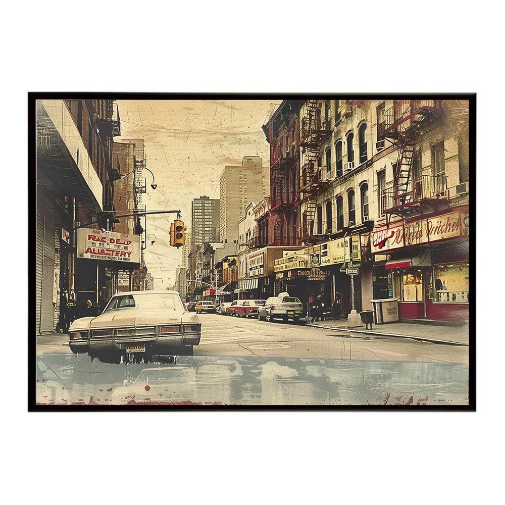 B2サイズ（約51x73cm）】【lh-poster-8505】コンセプトアート レトロ