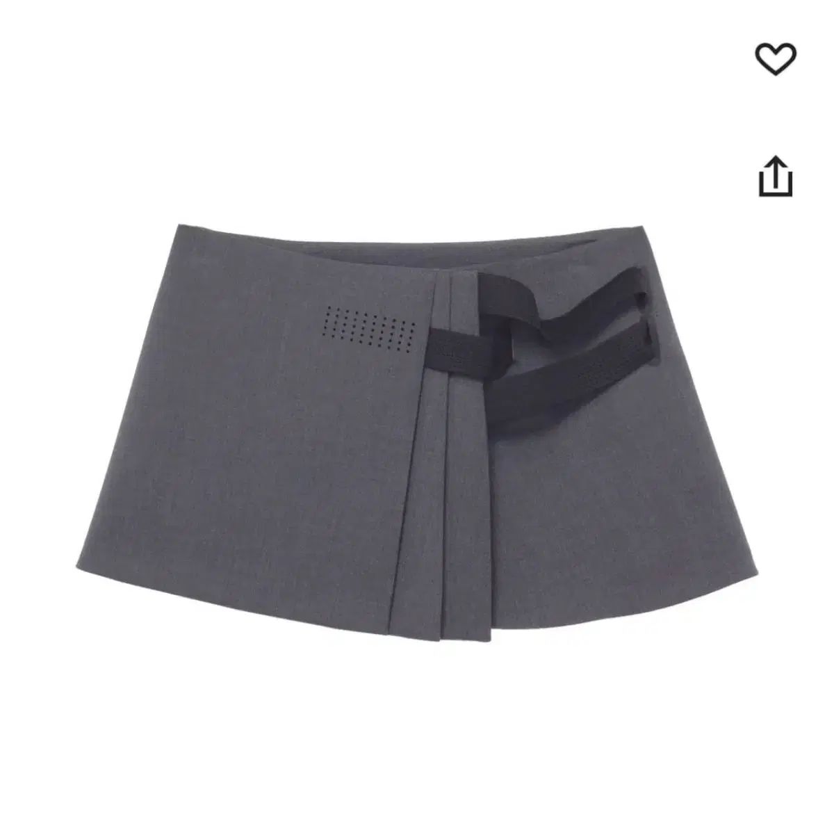 ヘインソ プリーツ ラップスカート 2 3