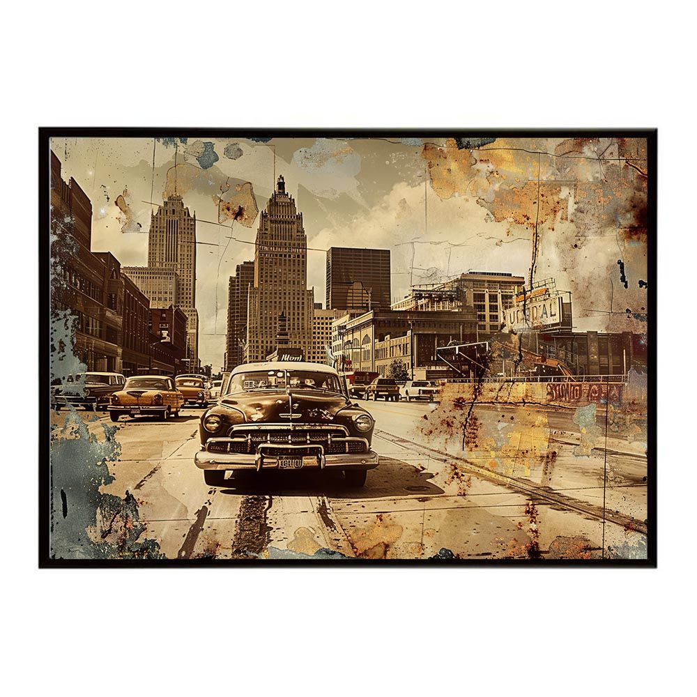 A1サイズ（約59x84cm）】【lh-poster-8518】コンセプトアート レトロ