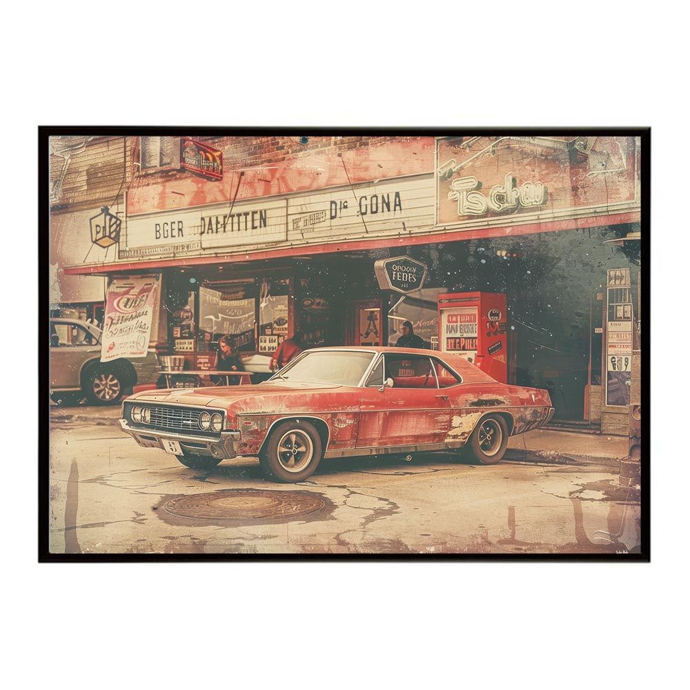 A1サイズ（約59x84cm）】【lh-poster-8527】コンセプトアート レトロ