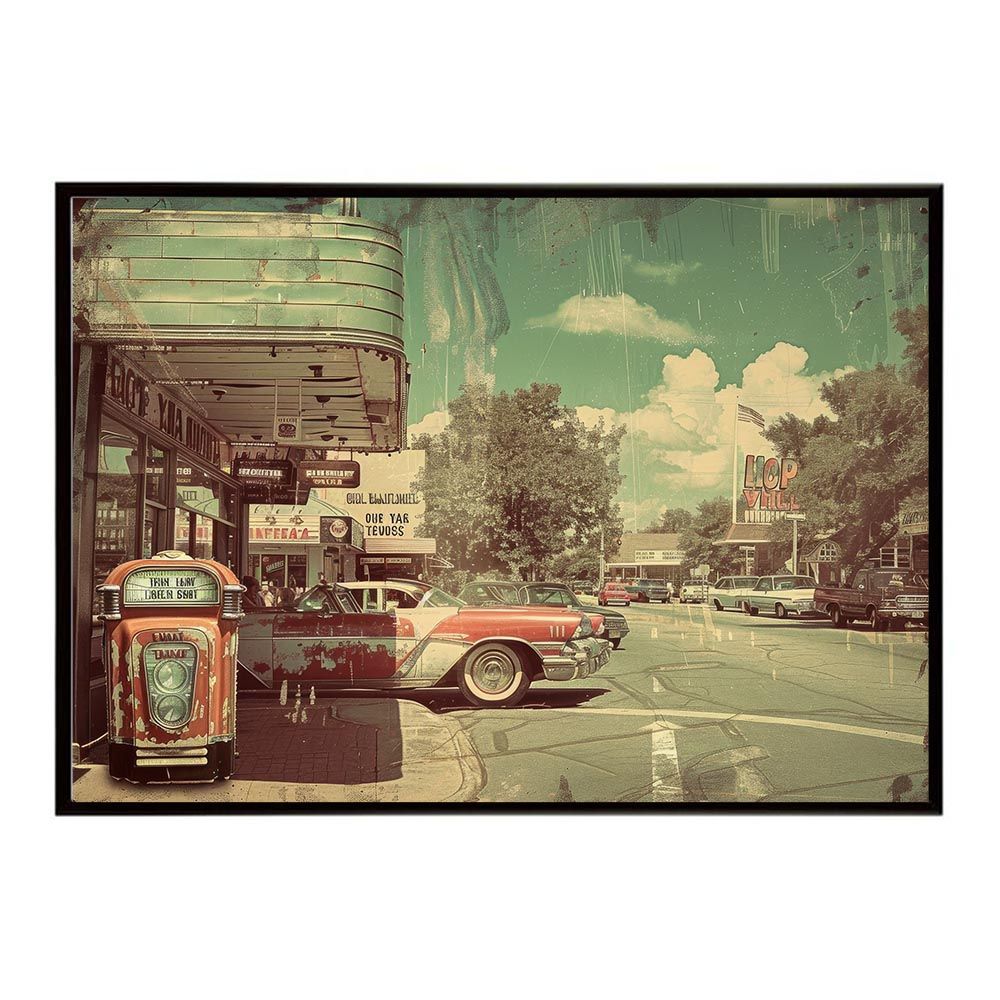 B3サイズ（約36x51cm）】【lh-poster-8536】コンセプトアート レトロ