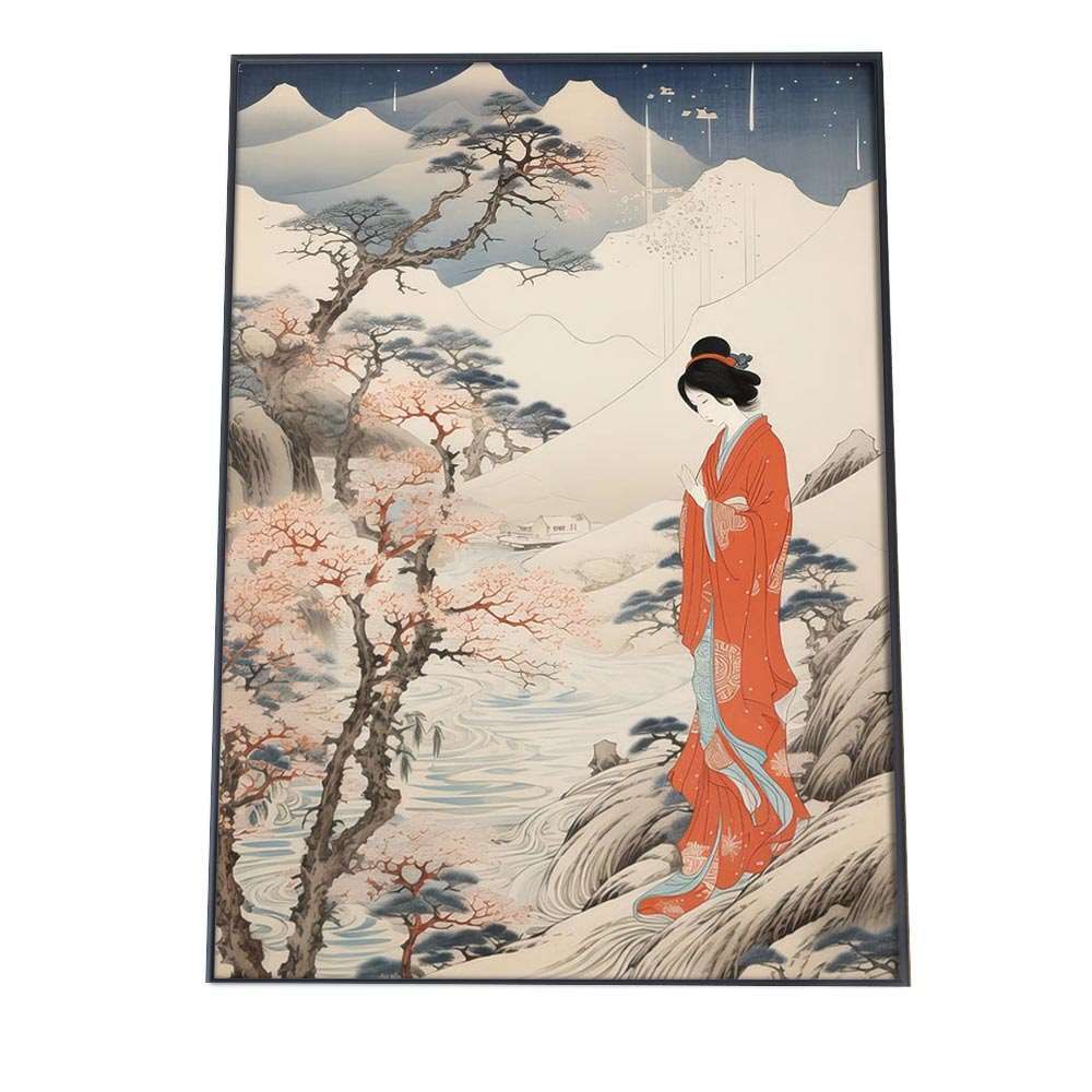 B2サイズ（約51x73cm）】【lh-poster-854】令和の浮世絵 版画風