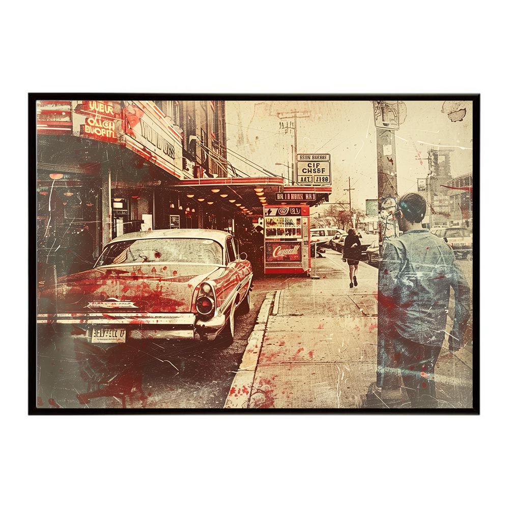 A3サイズ（約30×42cm）】【lh-poster-8543】コンセプトアート レトロ