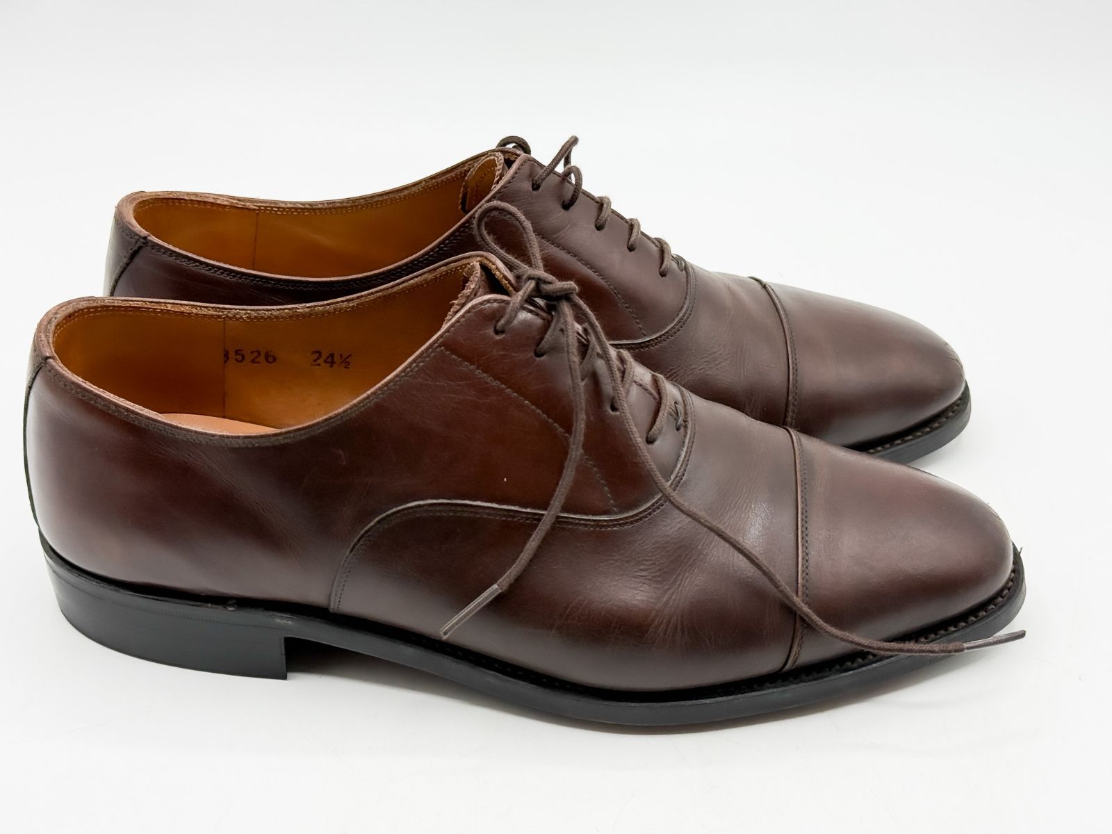 美品　SCOTCH GRAIN HIROKAWA ブラウン ドレスシューズ 美品 SCOTCH GRAIN スコッチグレイン ドレスシューズ 24.5cm - メルカリ