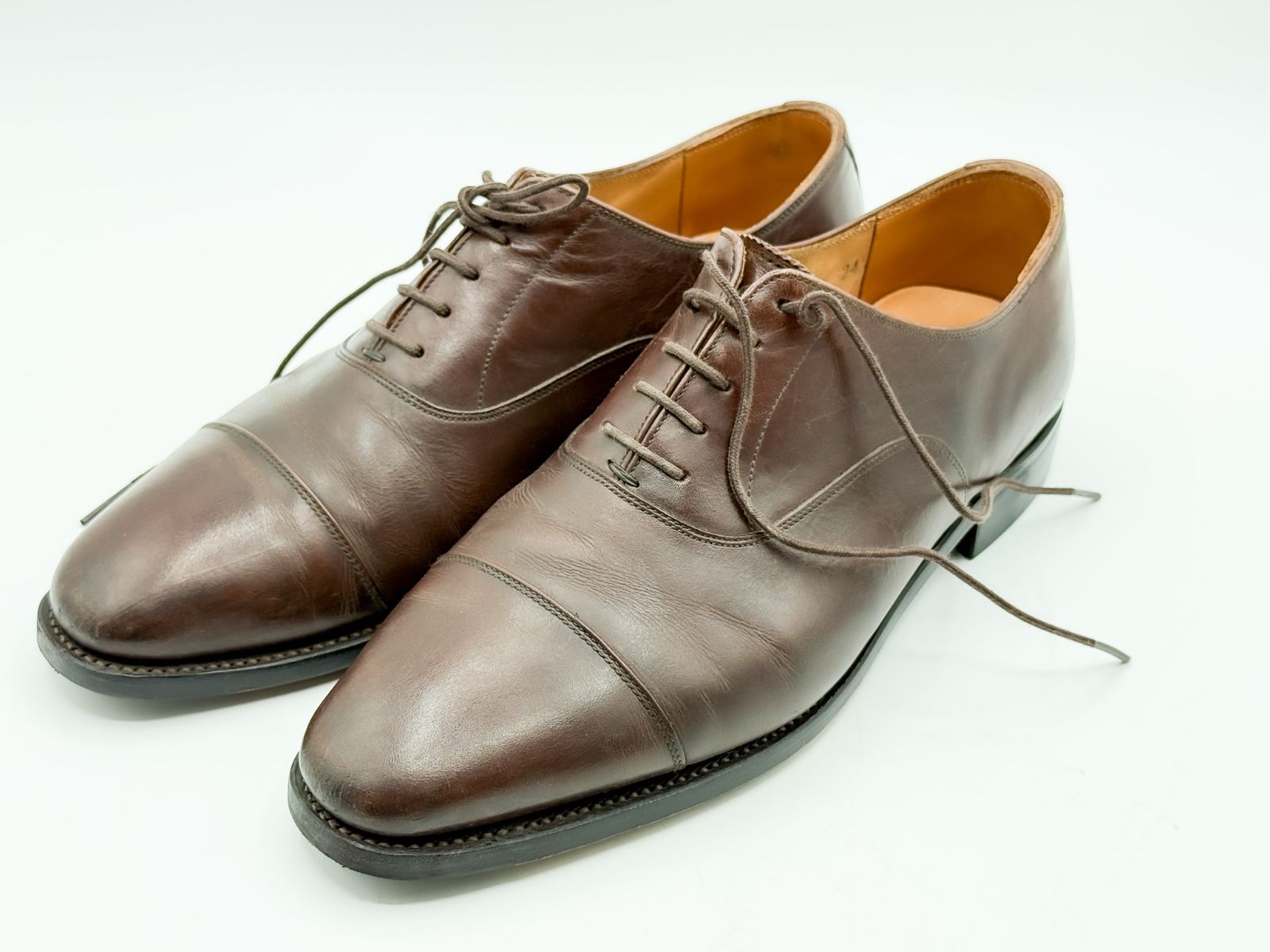 美品　SCOTCH GRAIN HIROKAWA ブラウン ドレスシューズ 美品 SCOTCH GRAIN スコッチグレイン ドレスシューズ 24.5cm - メルカリ