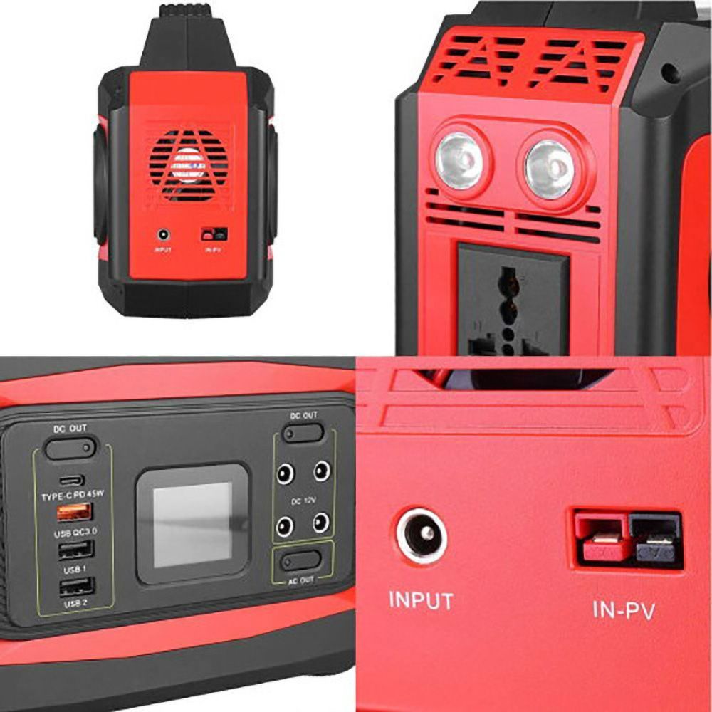 1年保証】ポータブル電源 500W ポータブル電源大容量 G500C 蓄電池