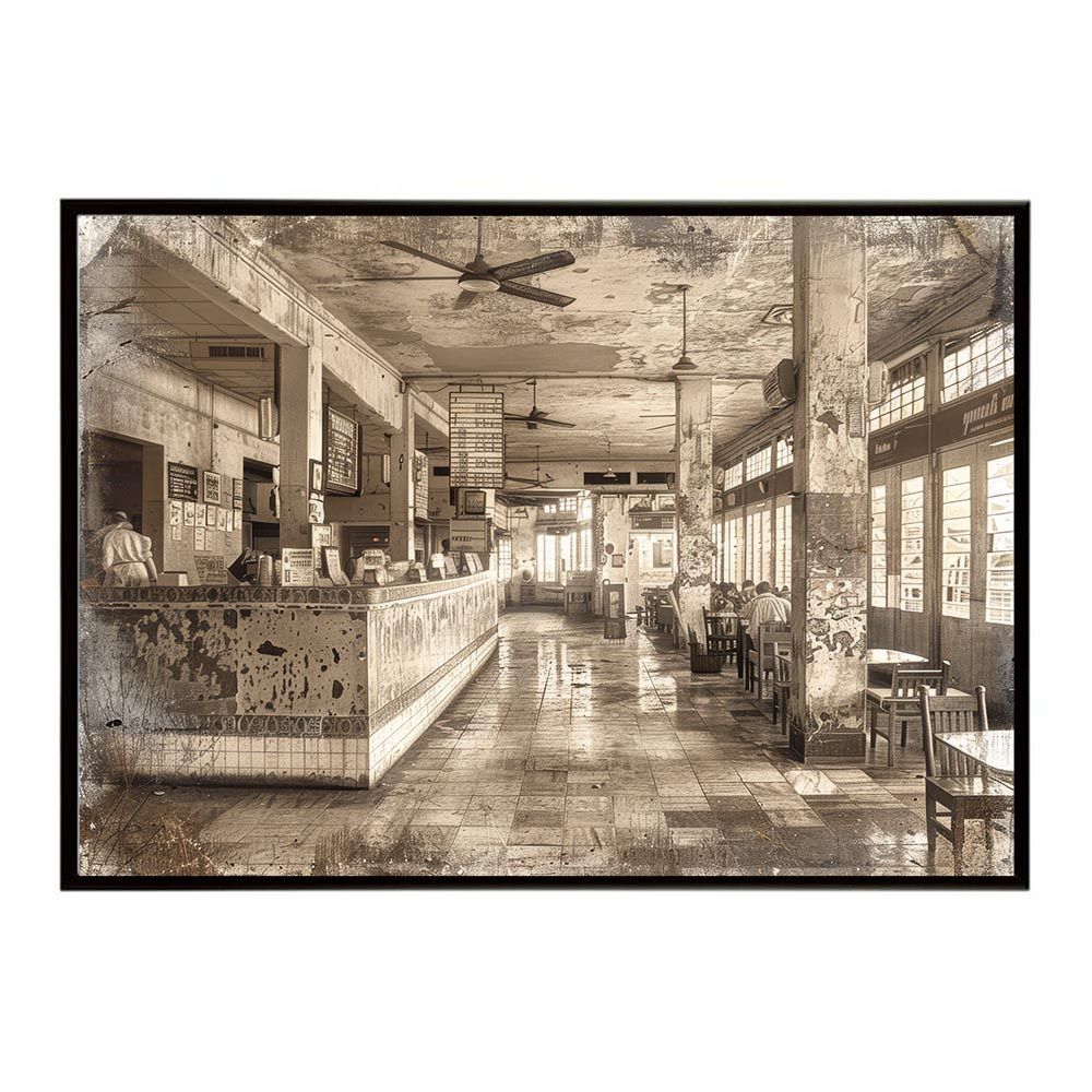 コンセプチュアル・アート A3サイズ（約30×42cm）】【lh-poster-8566】コンセプトアート レトロ