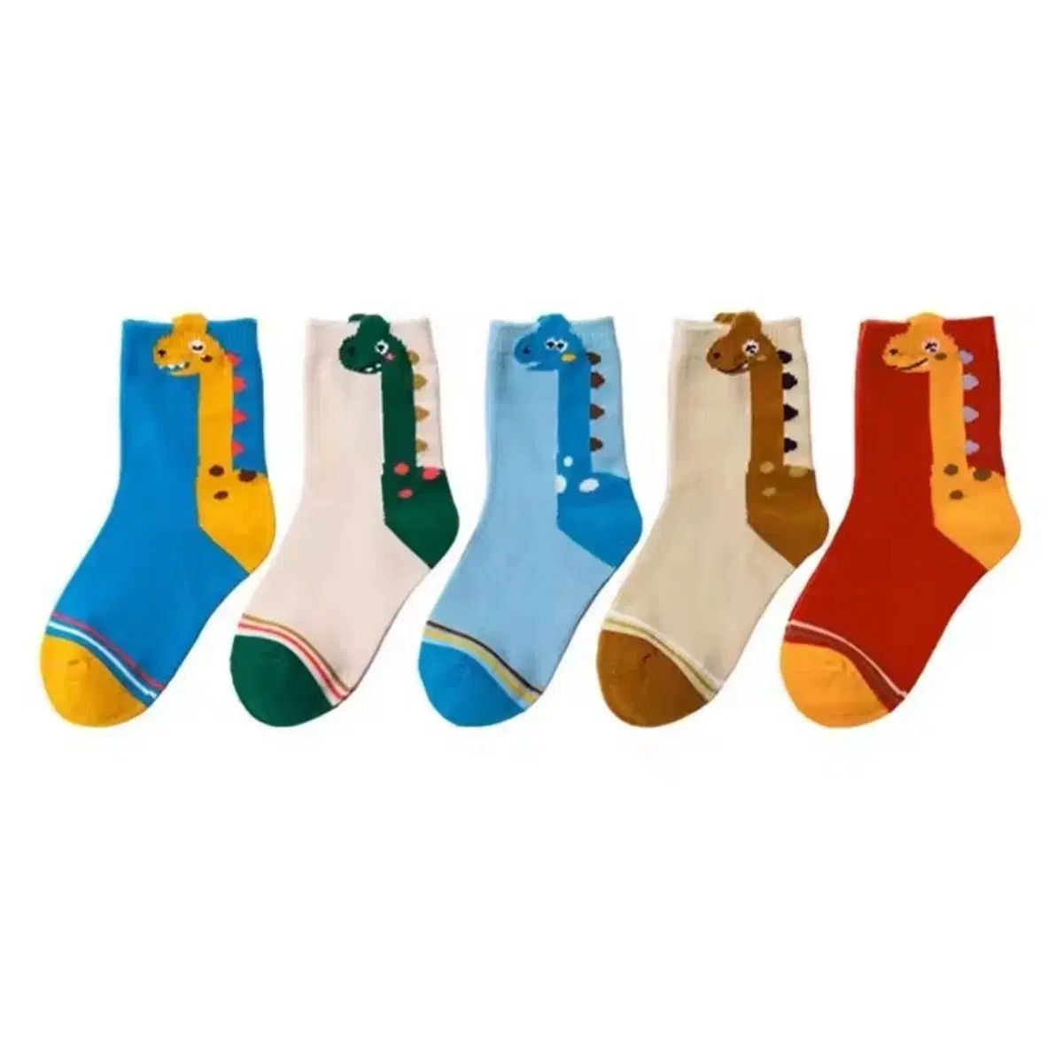 恐竜 キャラクター 子供用 靴下 5足 セット
