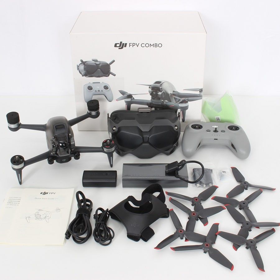 公式DJI販売|ドローンステーション ⁄ DJI FPV DRONE COMBO中古品B 元箱