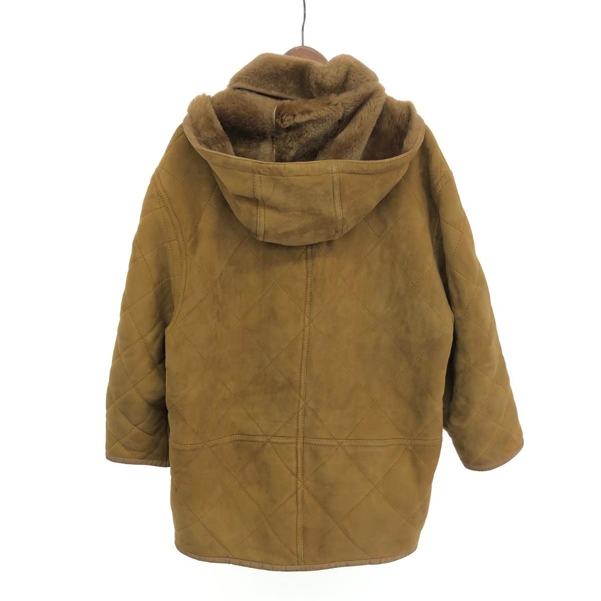 Shearling シアリング ARSENITO フーディキルティングムートン