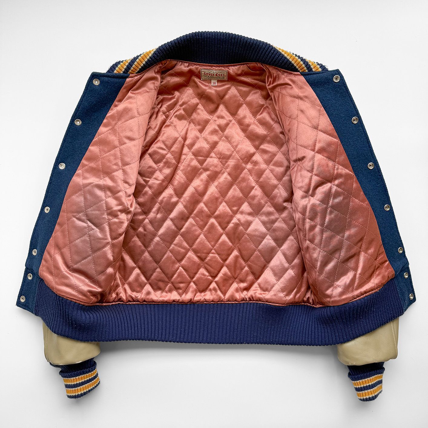 STYLE EYES (スタイルアイズ) フルデコ スタジャン アワードジャケット