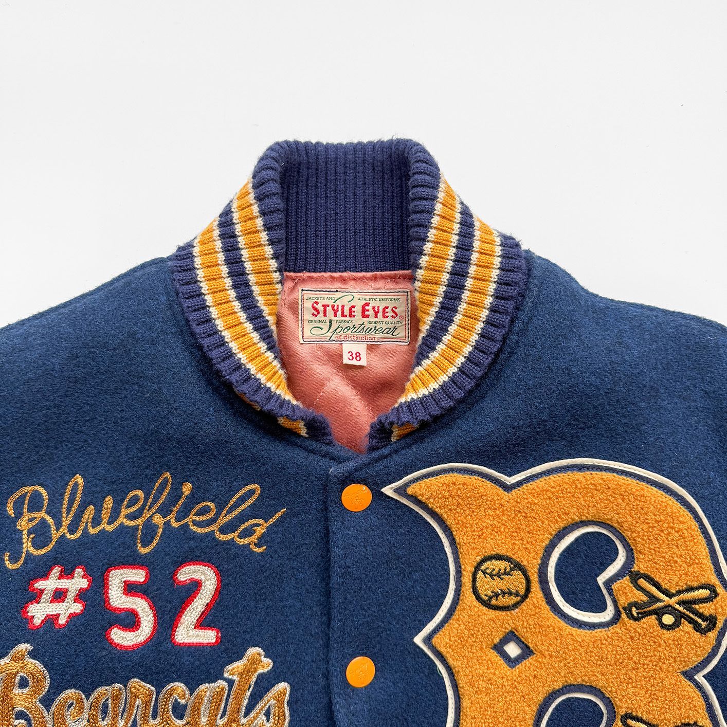 STYLE EYES (スタイルアイズ) フルデコ スタジャン アワードジャケット