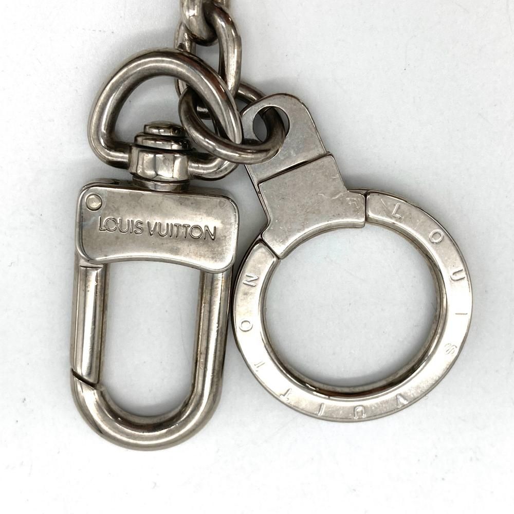 ルイヴィトン LOUIS VUITTON ポルトクレ イニシャル LV キーホルダー