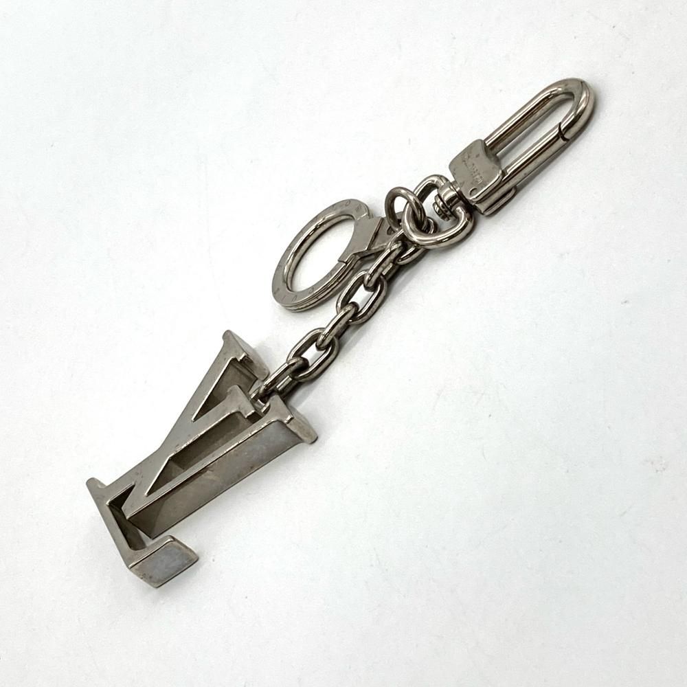 ルイヴィトン LOUIS VUITTON ポルトクレ イニシャル LV キーホルダー