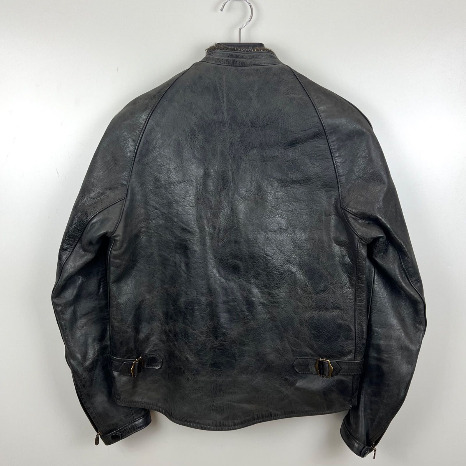Belstaff Lether special BLACK PRINCE riders jacket 42 ベルスタッフ