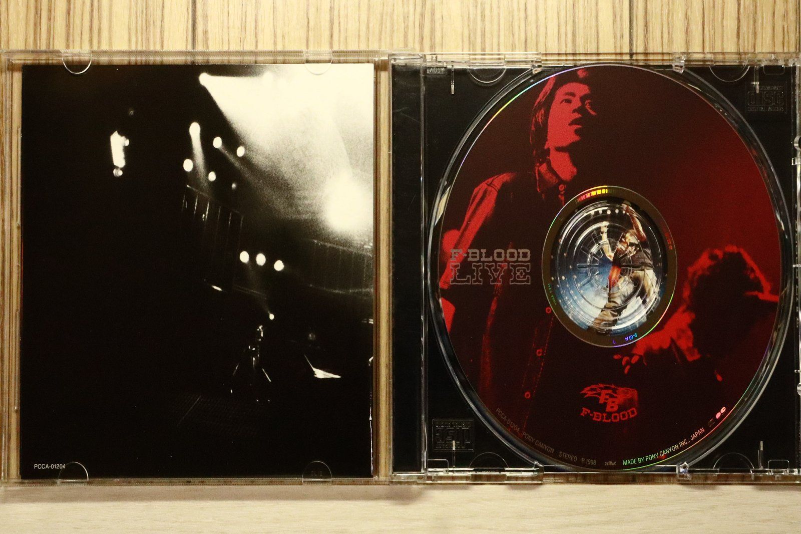 国内盤CD☆エフブラッド/F-BLOOD□ LIVE 【PCCA01204/4988013824836
