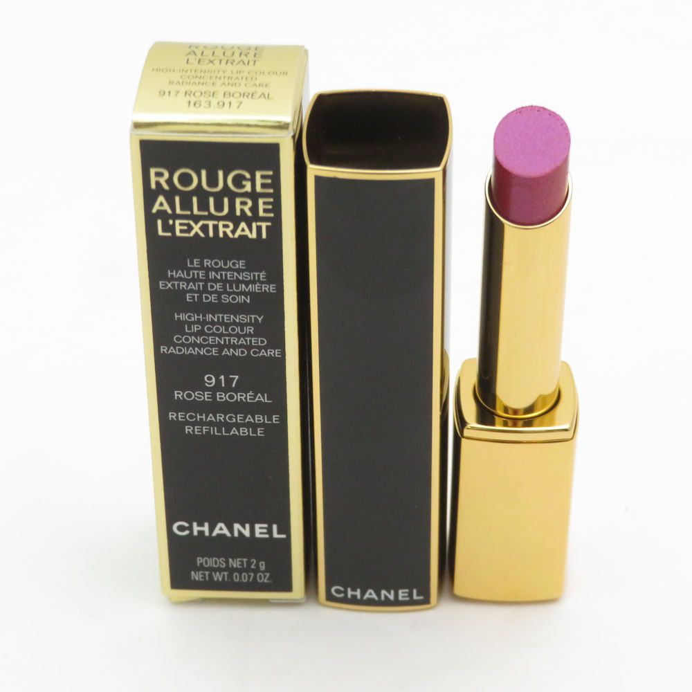 未使用 CHANEL シャネル ルージュ アリュール レクストレ ホリデー 917