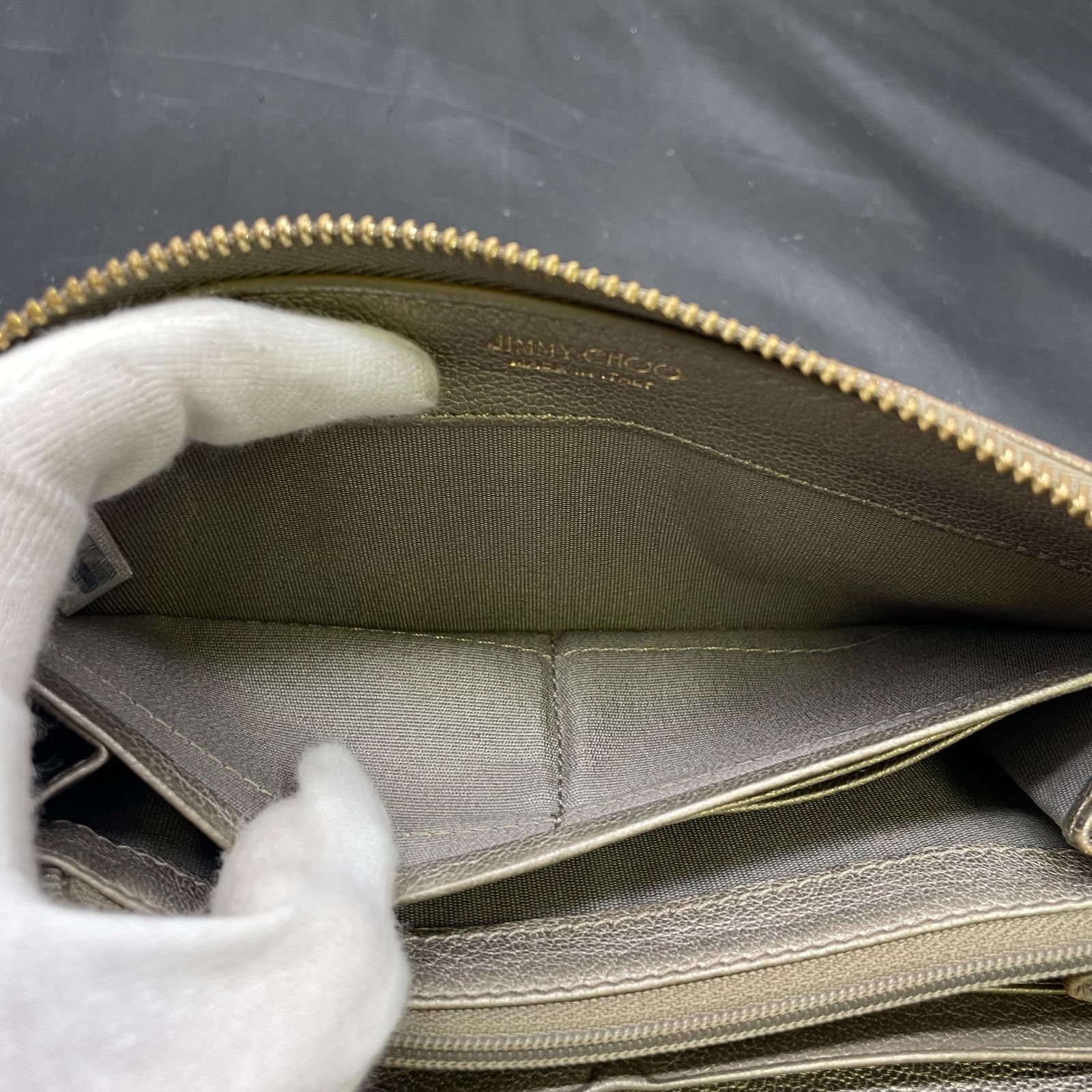 ジミーチュウ スタッズ長財布 その他 メンズ ファッション