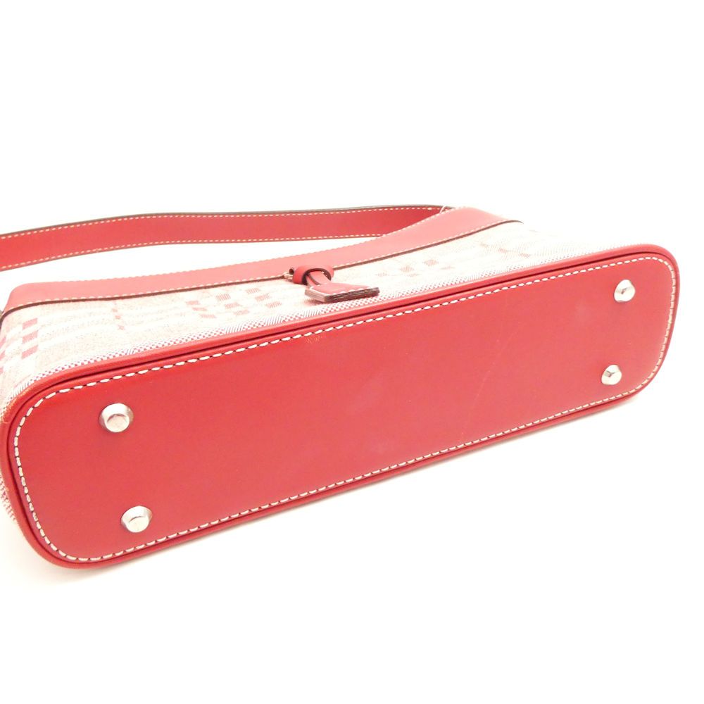 美品 BURBERRY バーバリー ハンドバッグ ノバチェック 工場 AY7673  