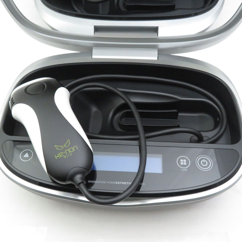 美品 ke-non ケノン Ver8.6J フラッシュ式脱毛器 美容家電 BU5961