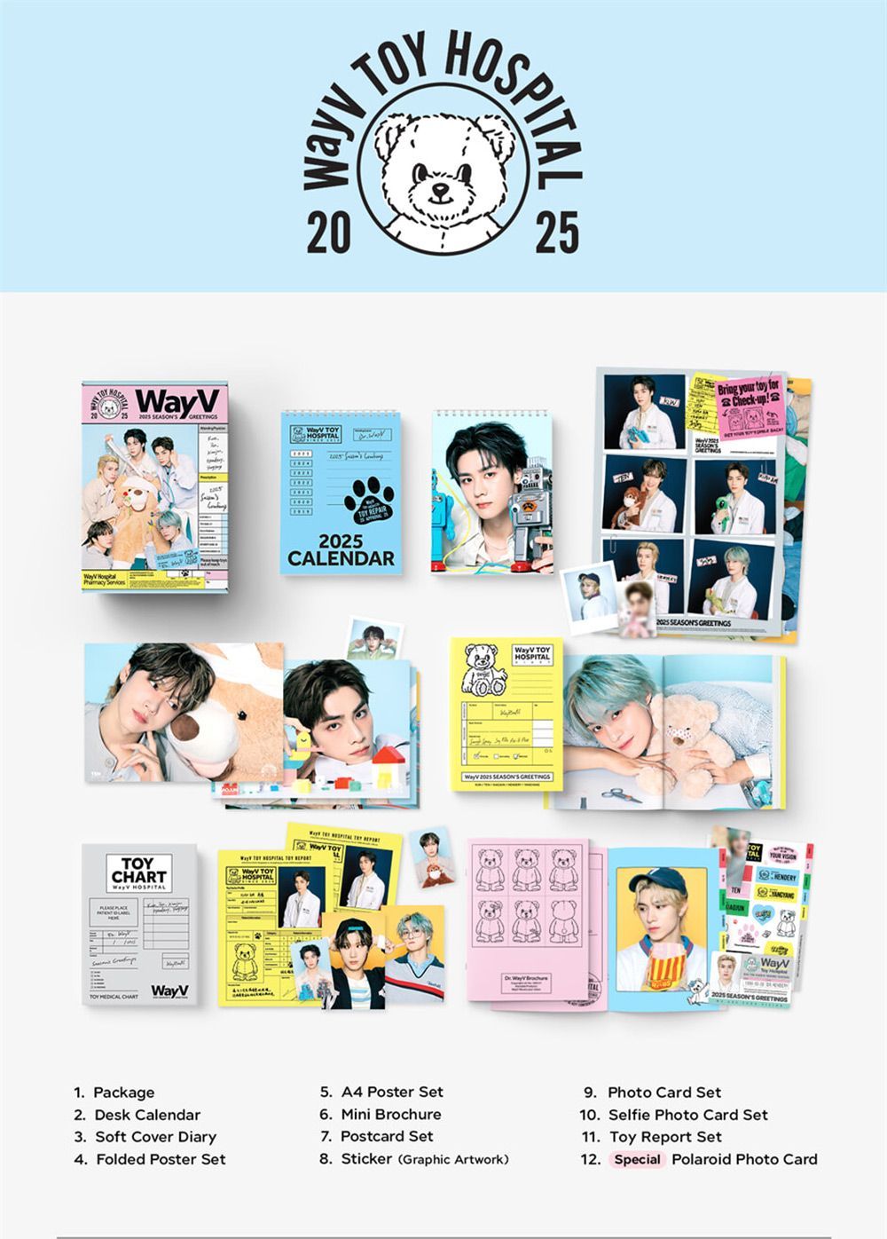 WayV 威神V ウェイブイ 2025 SEASON'S GREETINGS withmuu 特典トレカ