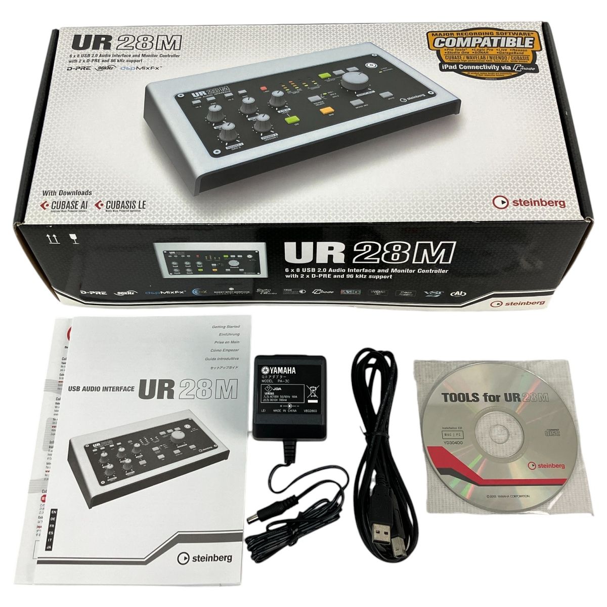 Steinberg UR28M スタインバーグ オーディオインターフェース 音響機材 Steinberg UR28M スタインバーグ オーディオインターフェース 音響機材
