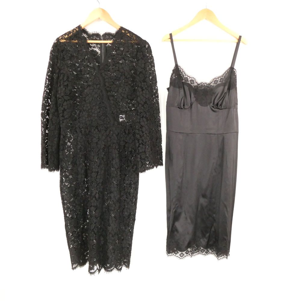 美品 DOLCE&GABBANA ドルチェ＆ガッバーナ レース ワンピース 46 XL