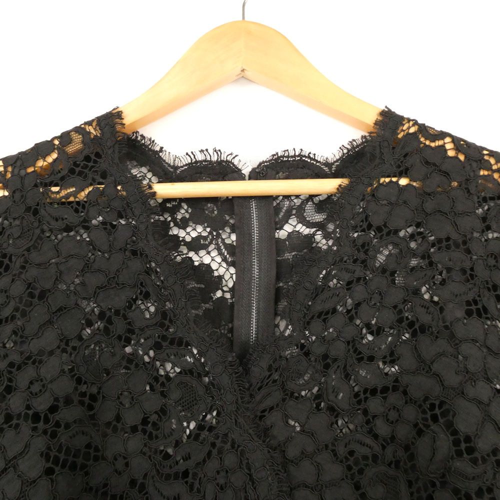 ドルチェ&ガッバーナ⭐︎確実正規品！！ブラックレースミニワンピース ドルチェ&ガッバーナ⭐︎確実正規品！！ブラックレースミニワンピース