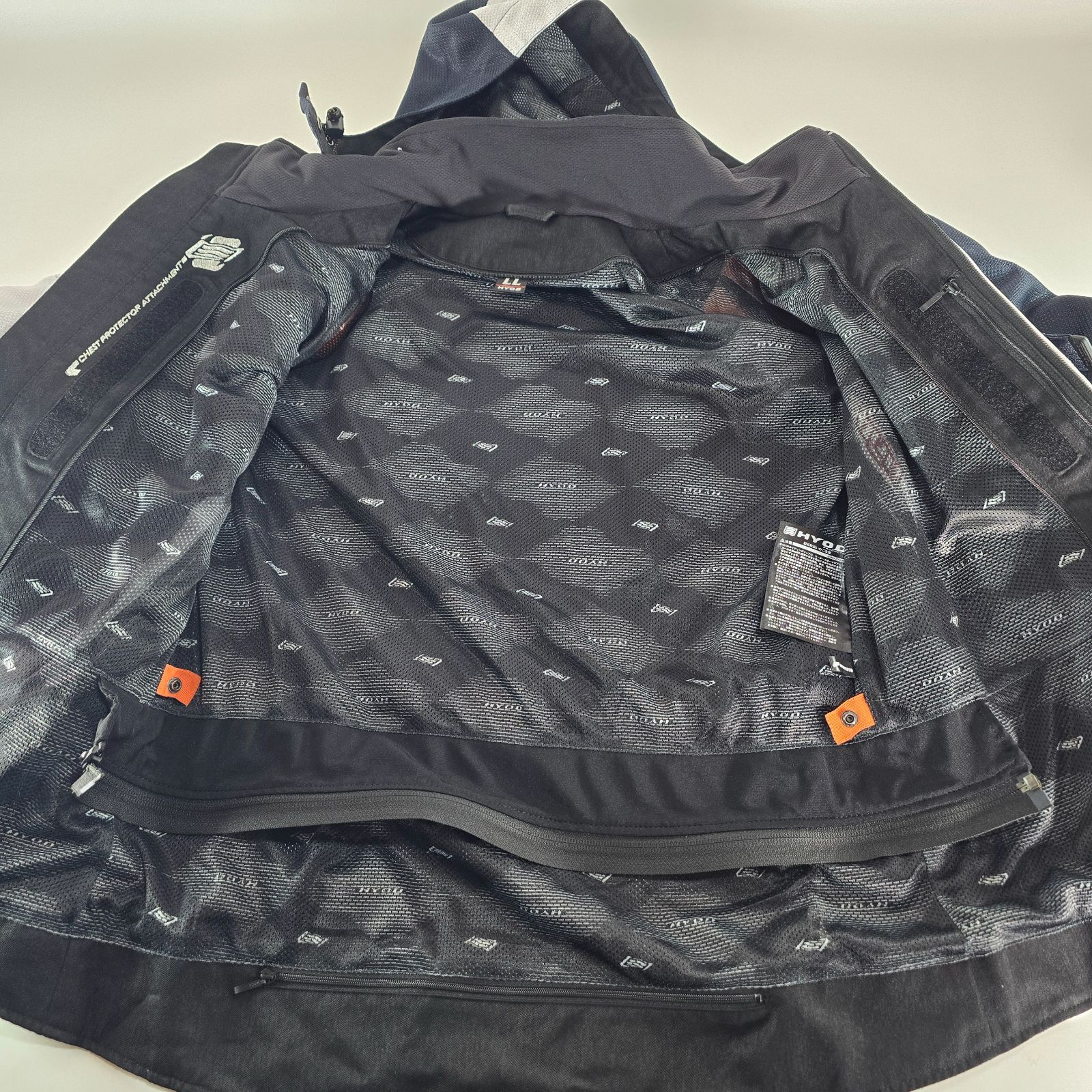 HYOD メッシュジャケットSTJ033DS ST-X D30 LL ヒョウドウ 美品 白系