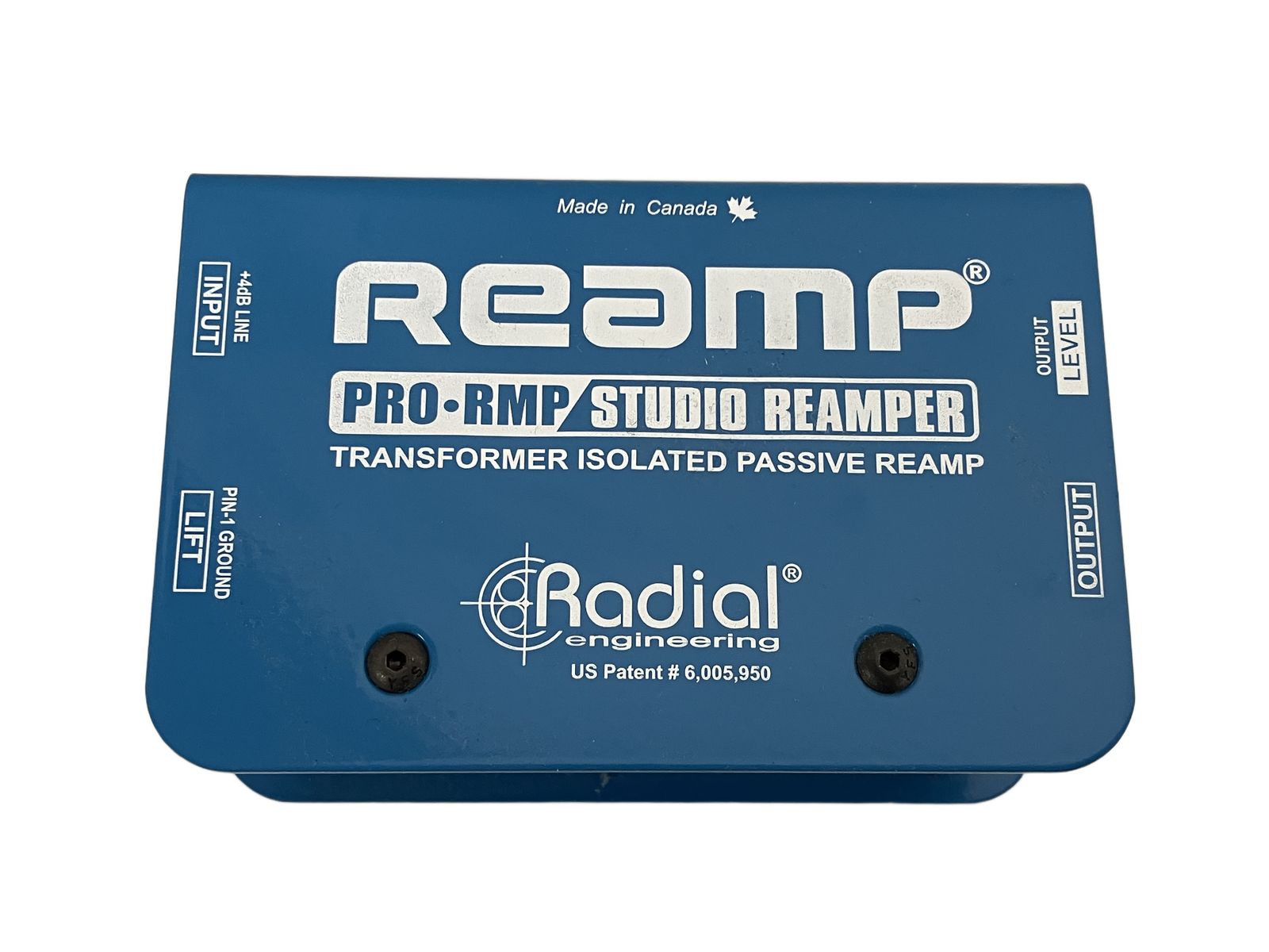 Radial Pro RMP Reamp リアンプボックス