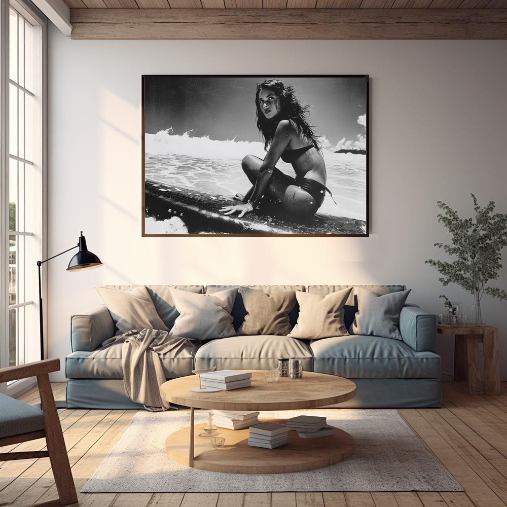 インテリア小物 【A4サイズ（約21x30cm）】【lh-poster-8637】サーフ