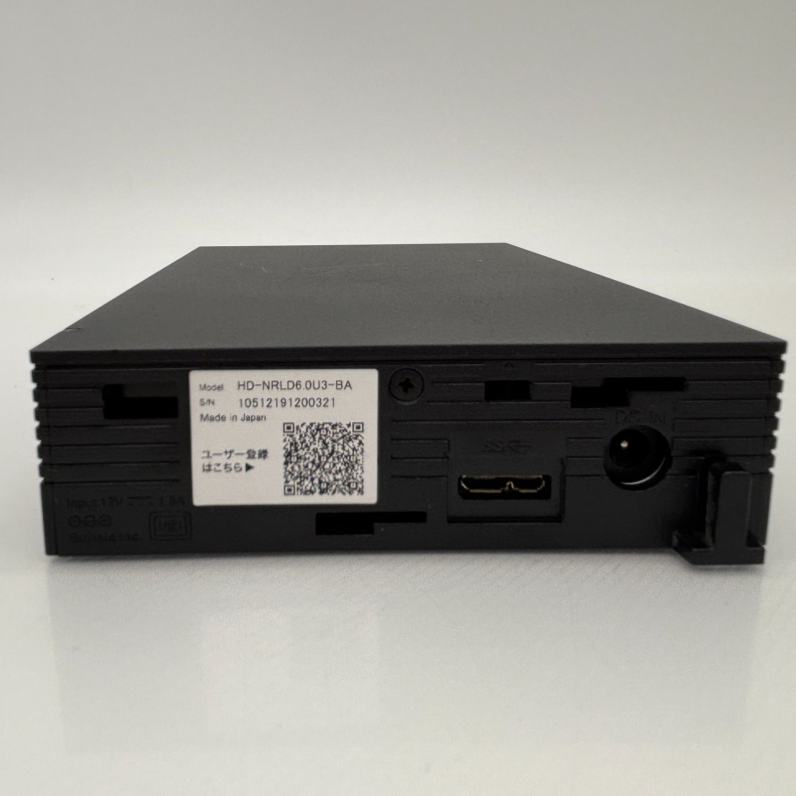  BUFFALO HD-NRLD 6.0 U 3-BA 外付けHDD HDD ハードディスクドライブ 外付けハードディスク ドライブ