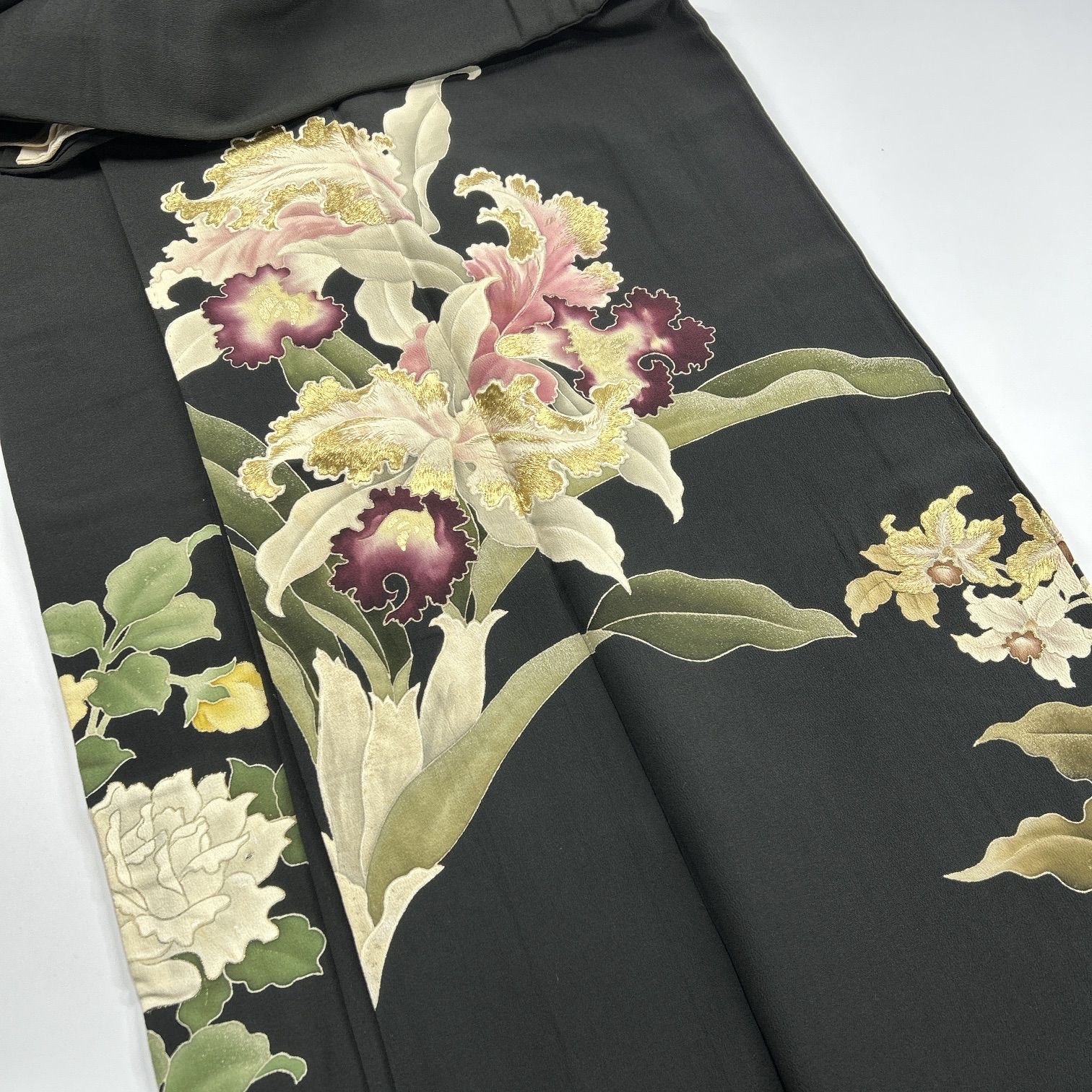 黒留袖 4枚 正絹 着物まとめ売り 同梱購入歓迎 リメイク用 着付け練習