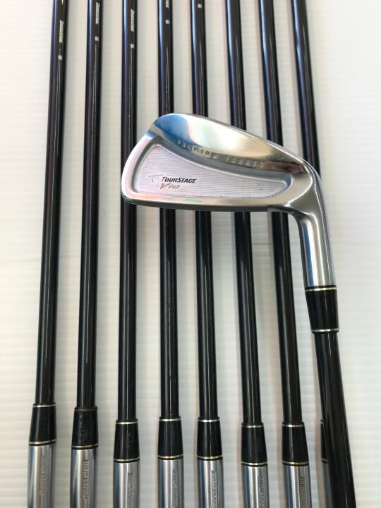 ブリヂストン 訳あり ツアーステージ V-iQ フォージド 2005 TSI-55 Rフレックス アイアンセット