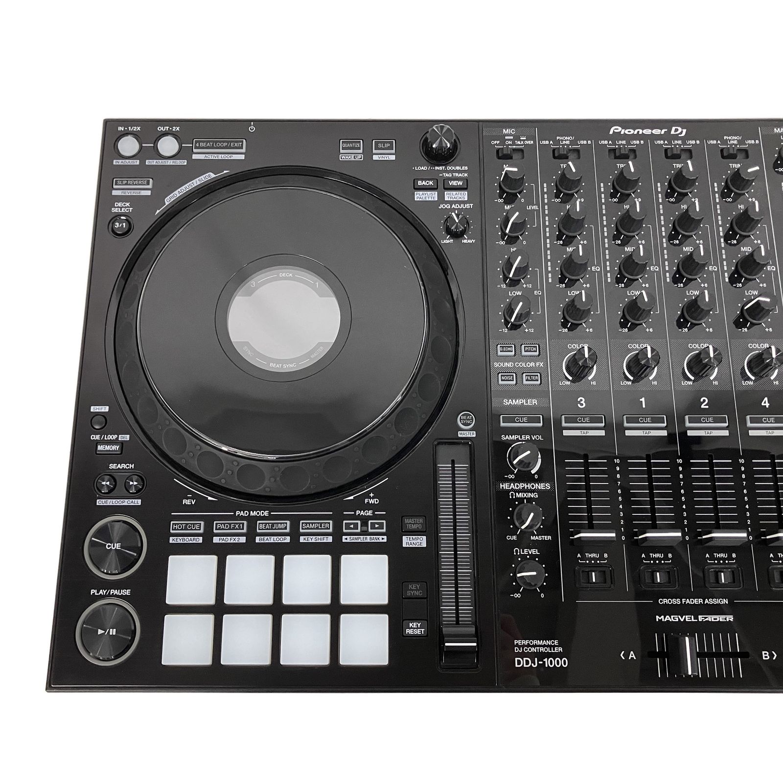 【美品】Pioneer DDJ-1000 rekordbox専用 Pioneer DDJ-1000 rekordbox専用 プロDJコントローラー 4チャンネル
