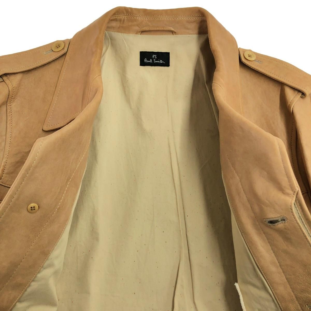 Paul Smith ポールスミス レザージャケット サイズ:XL ラムレザー PP