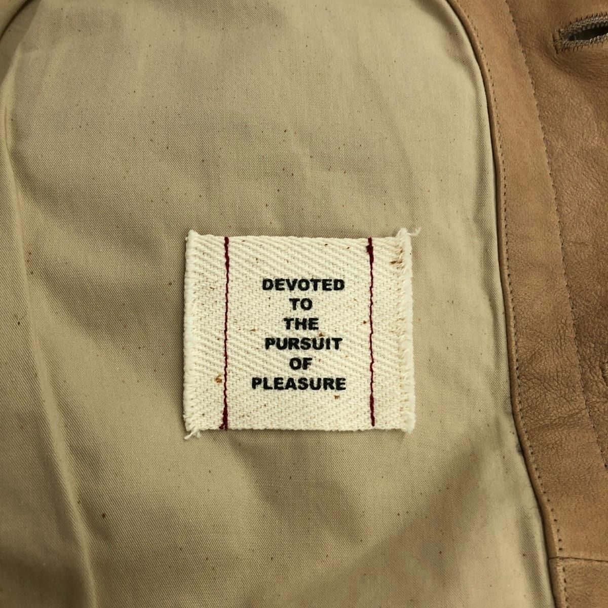 Paul Smith ポールスミス 本革レザージャケット XLベージュ系 Paul Smith ポールスミス レザージャケット サイズ:XL ラムレザー PP