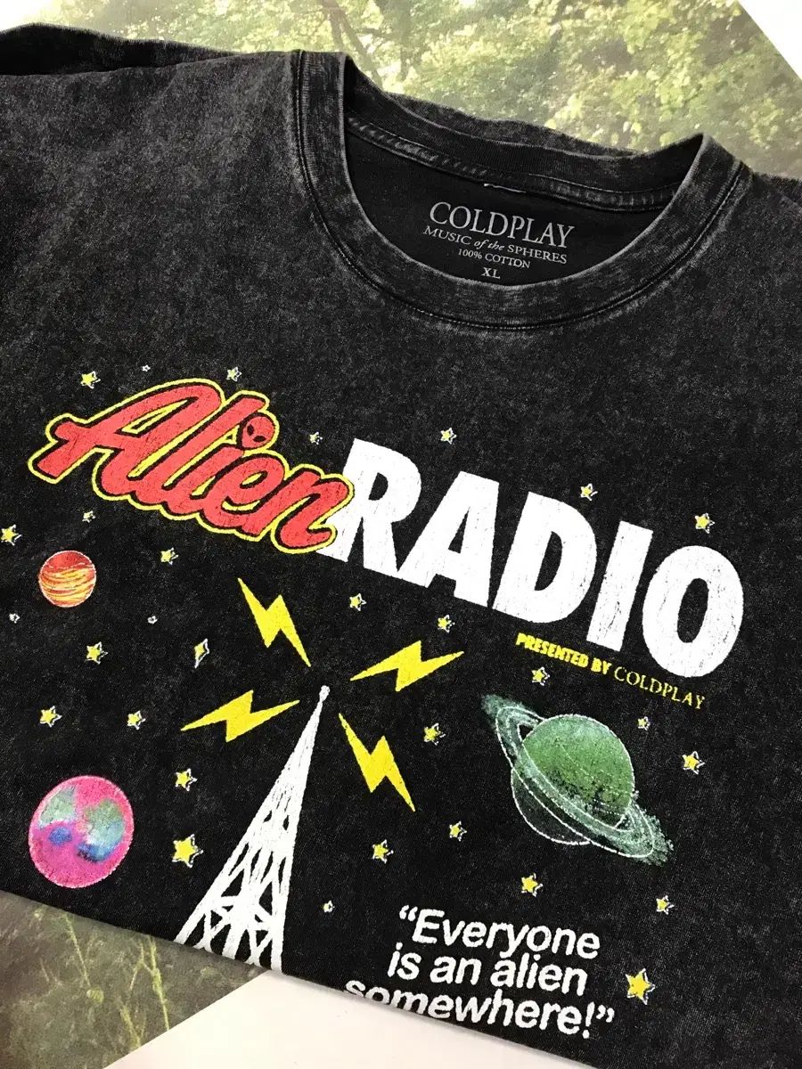 コールドプレイ エイリアン XL Tシャツ MD