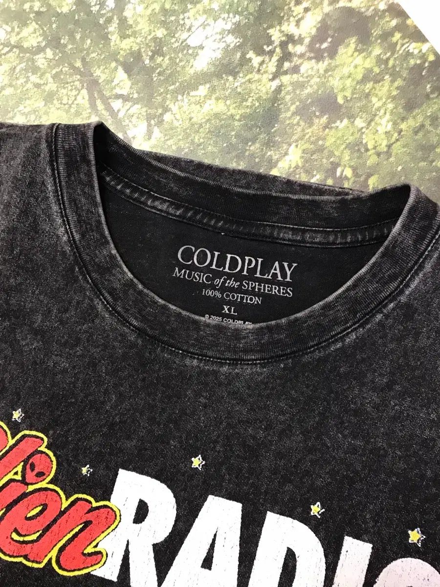 コールドプレイ エイリアン XL Tシャツ MD