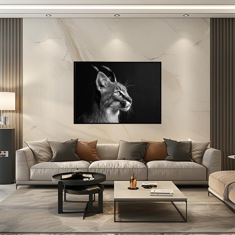 B2サイズ（約51x73cm）】【lh-poster-6275】Caracal カラカル カラカル