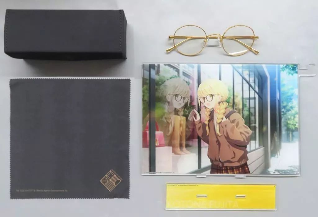 非金属 ミッションパス報酬ラウンドメガネ 藤田ことね 眼鏡 学園アイドルマスター