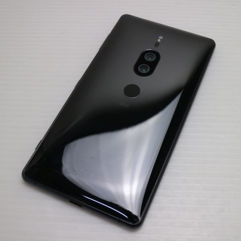 超 SOV 38 Xperia XZ 2 Premium ブラック スマホ 白ロム au SONY 05000