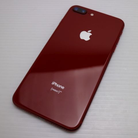 超 SIMフリー iPhone 8 PLUS 64 GB レッド RED スマホ Apple 本体 白ロム 05000