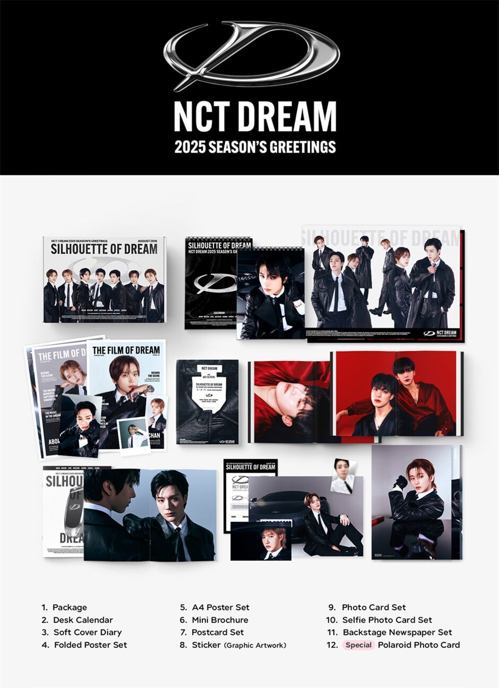 NCT DREAM エヌシーティ ードリーム 2025 SEASON'S GREETINGS withmuu