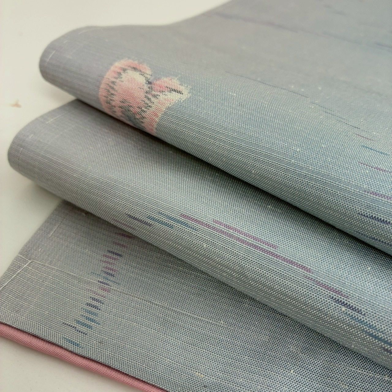 紬 正絹 素敵な花 染めと織 袷 着物 MK-2110 - メルカリ